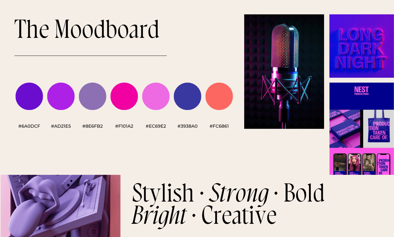 Hustle Tribe Moodboard