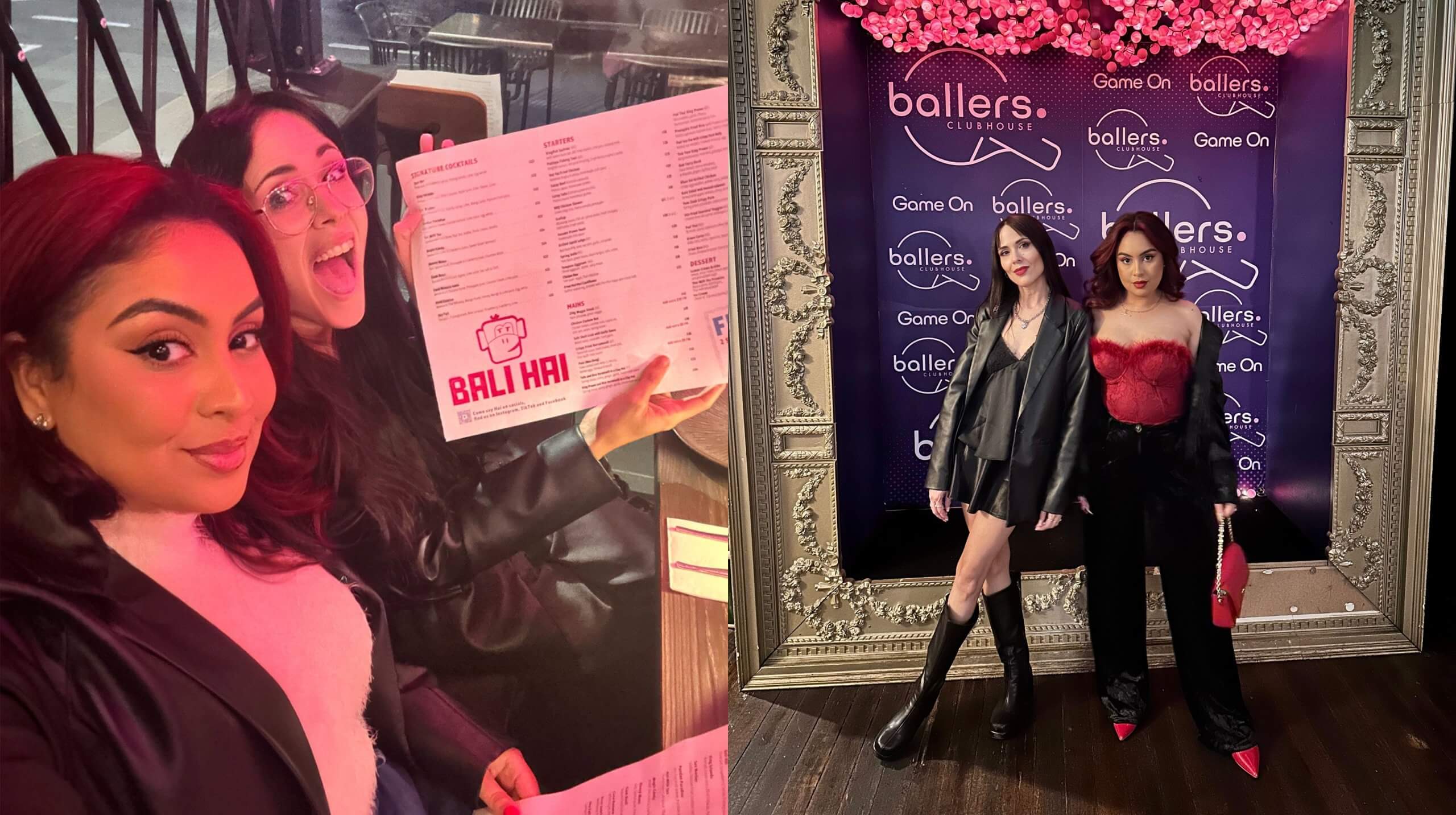 Nat and Cat from Fifth Studio enjoying drinks and dinner to celebrate recent client wins, reflecting the studio’s strong team culture and commitment to acknowledging meaningful milestones.